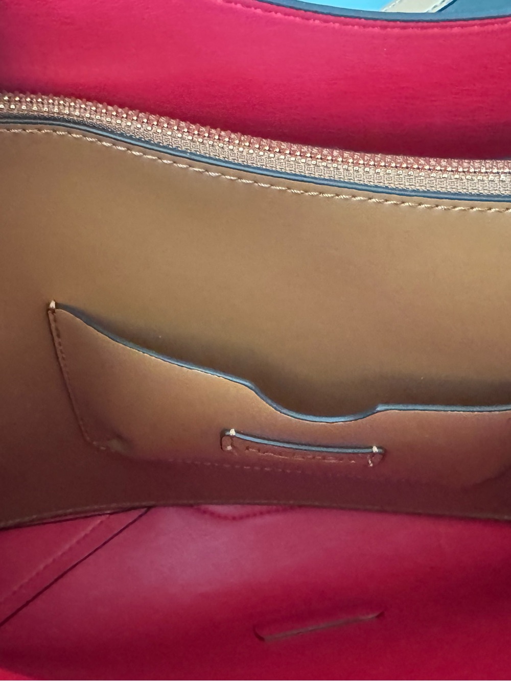 Halston Brooke Tote Bag Taupe Tote Bag - Picture 7 of 9